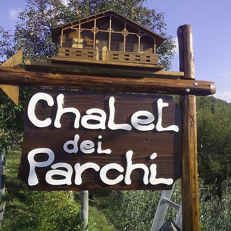 Chalet Dei Parchi Bed & Breakfast Saracinesco Exterior photo